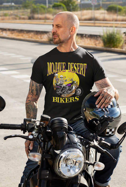 Mojave Desert Biker T-Shirt Vintage Design