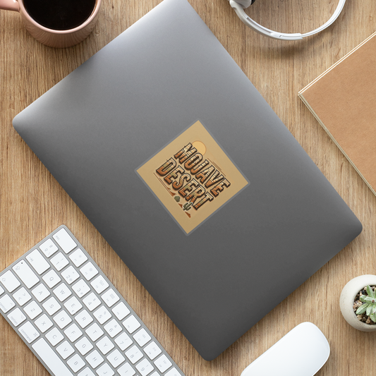 Mojave Desert Retro Sticker
