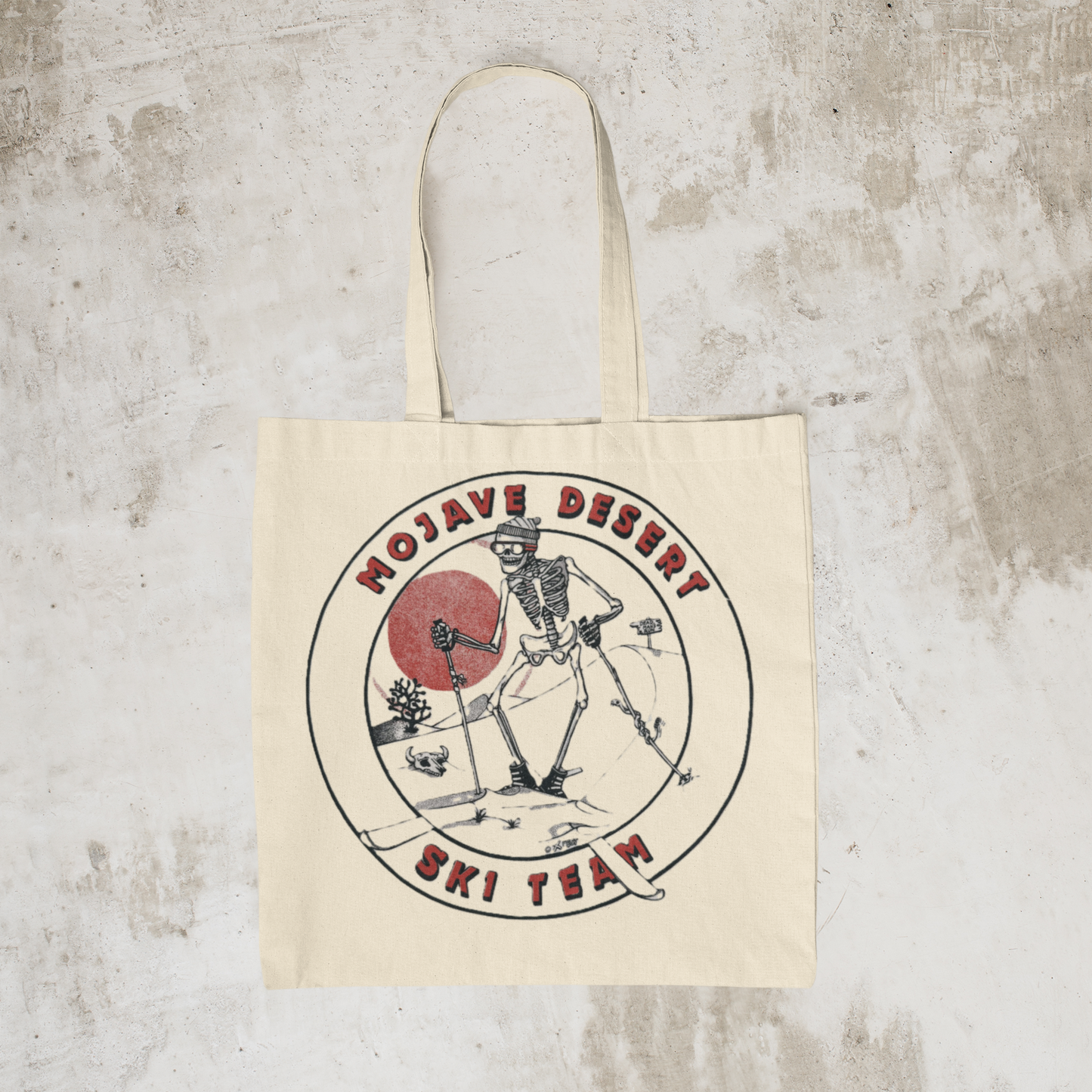 Mojave Desert Ski Team Tote Bag