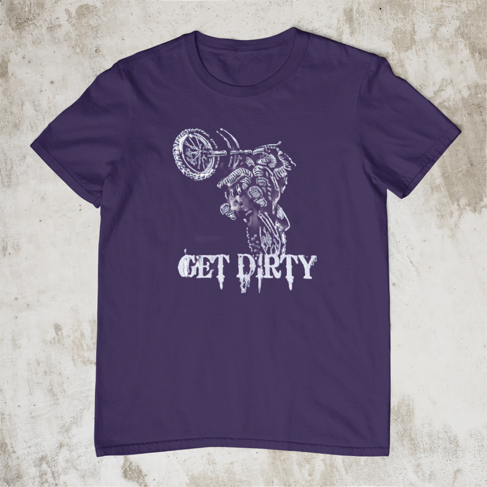 Get Dirty Dirt Bike Motocross T-Shirt