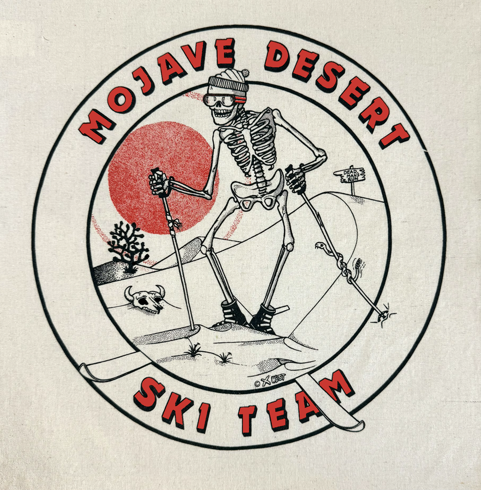 Mojave Desert Ski Team Tote Bag