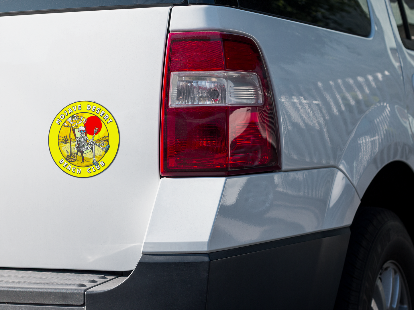 Mojave Desert Beach Club Sticker